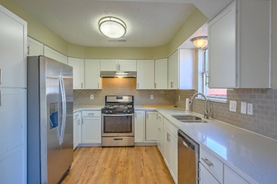 The kitchen is the heart of any home. This one is now warm and welcoming.